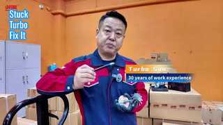 यदि मेरा टर्बोचार्जर, जिसका लंबे समय से उपयोग नहीं किया गया है, घूमना बंद कर दे तो मुझे क्या करना चाहिए?